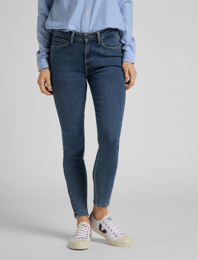 Lee Jeans Scarlett High Zip - Blue - 25 x 33 Lee Jeans Scarlett High Zip - Blue - 25 x 33