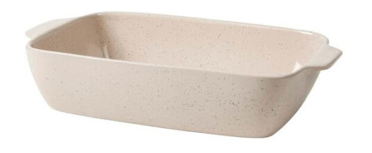 Broste Copenhagen  Vig ildfast form 40x26x8 cm beige
