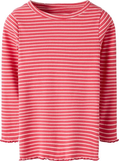 Name It Genser Rib NmfDilla Paradise Rosa Name It 2 år (92) Genser Hvit Rød