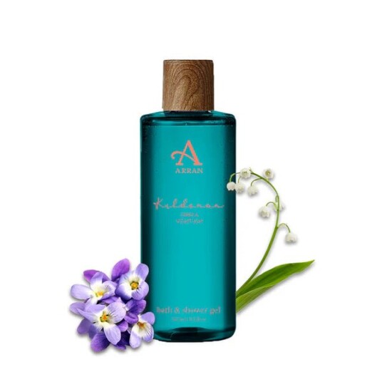 Arran Sense of Scotland Kildonan Orris & Violet Leaf Bath & Shower Gel 300ml