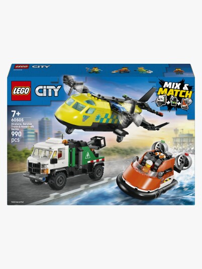 Lego Remix Fly Servicevogn Og Luftputebåt 60505 Yellow One Size Lego Remix Fly Servicevogn Og Luftputebåt 60505 Yellow One Size