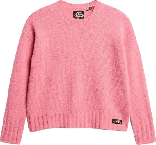 Superdry Essential Crew Neck Jumper PINK 8