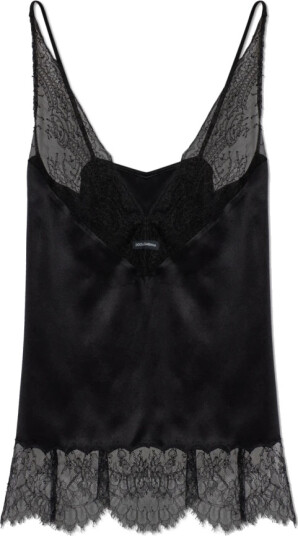 Dolce & Gabbana Dame Topper Svart M, Dolce & Gabbana Dame Topper Svart M,