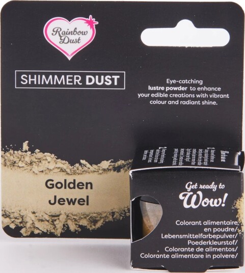 Shimmer Dust Lustrepulver i Gullfarge