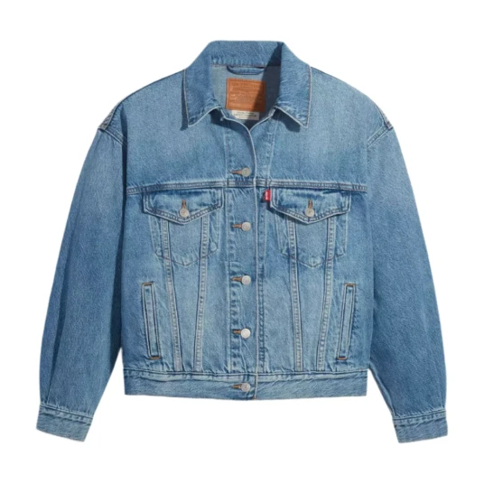 Levis Olajakke- 90s Trucker Hvit Female EU 38 Levis Olajakke- 90s Trucker Hvit Female EU 38
