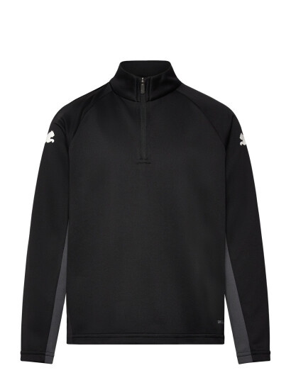 PUMA Individualliga 1/4 Zip Top Jr Black 128 PUMA Individualliga 1/4 Zip Top Jr Black 128