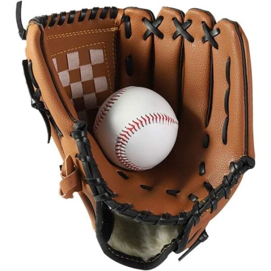 CDQ Baseballhansker Barn Tonåringar Youth Slitstark läder Softball
