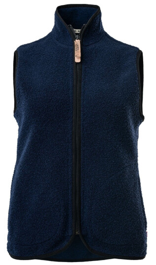 Aclima Reborn Terry Vest Dame Navy Melange S Aclima Reborn Terry Vest Dame Navy Melange S