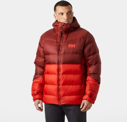 Helly Hansen Glacier Down Jacket Herre Rød M
