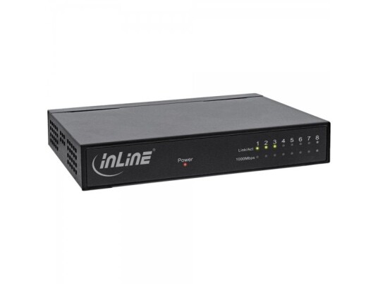 Inline 32308M, Gigabit Ethernet (10/100/1000), Full Tosidig, Kan Monteres På Vegg Inline 32308M, Gigabit Ethernet (10/100/1000), Full Tosidig, Kan Monteres På Vegg