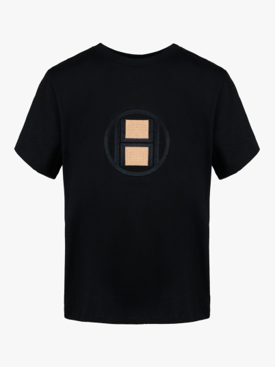 Hést Logo T Shirt Sort S Hést Logo T Shirt Sort S