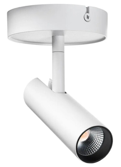 Sg Armaturen Tube Micro S Downlight Hvit 3000K 7W