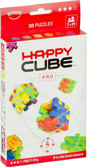 SmartGames Happy Cube Pro Puslespill 6 Farger