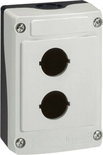Baco Lbx0200 224202 Tomt Hus For 2 Installasjonspunkter L X B X H 107 X 74 X 47,9 Mm Grå/Sort 1 Stk