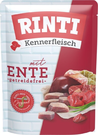 Rinti Våtfôr Kennerfleisch And 20 X 400 G Rinti Våtfôr Kennerfleisch And 20 X 400 G