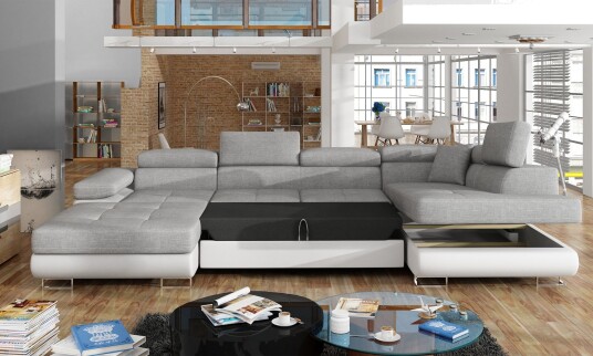 Vueltas Hjørnesovesofa Grå