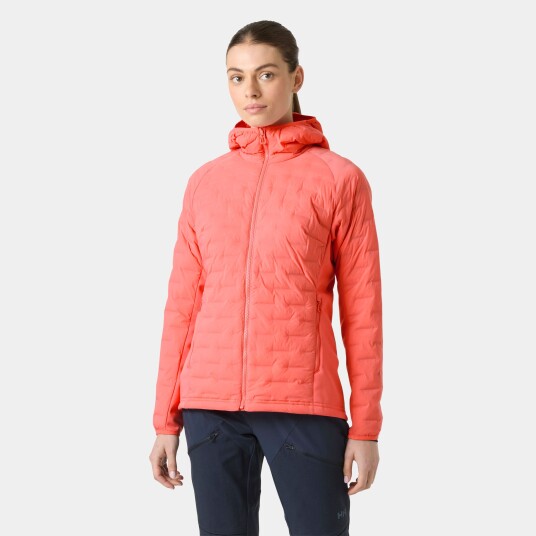 Helly Hansen Hp Hooded Stretch Insulator Dame Rosa M
