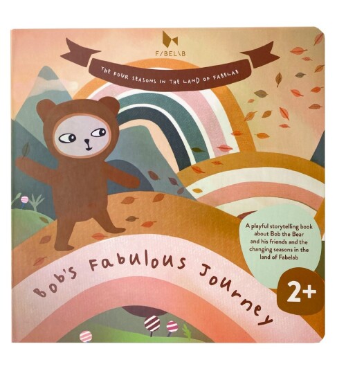 Fabelab Book Bob's Fabulous Journey Multi Patterned English Fabelab Book Bob's Fabulous Journey Multi Patterned English