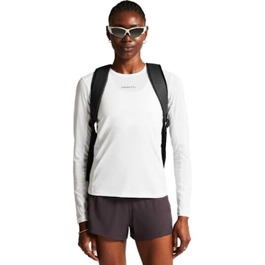 Craft Adv Essence Ls Tee 2 Dame White XS Craft Adv Essence Ls Tee 2 Dame White XS
