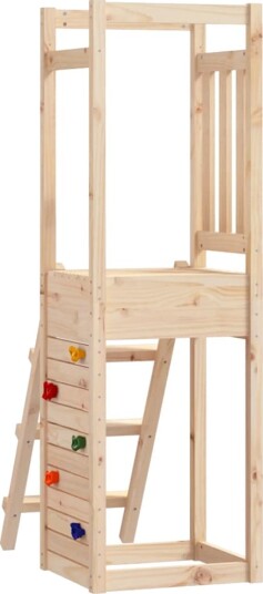 vidaXL Utendørs lekesett 53x46,5x169 cm heltre furu