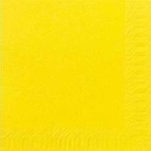 Serviet Duni 40X40 Cm 3 Lag Gul,125 Stk/Pk