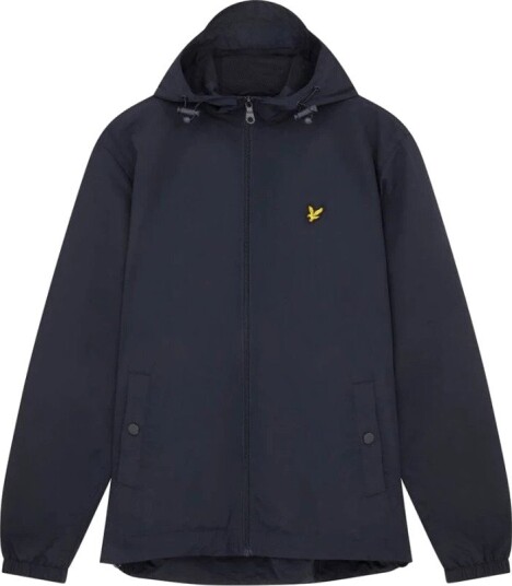 Lyle & Scott Zip Through Hooded Jacket Blå XL