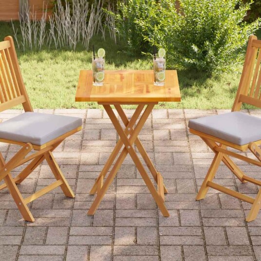 vidaXL Bordplate heltre teak 60x60x2,5 cm vidaXL Bordplate heltre teak 60x60x2,5 cm