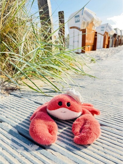 Teddy Hermann Crab Kiko 20 cm Red One Size Teddy Hermann Crab Kiko 20 cm Red One Size