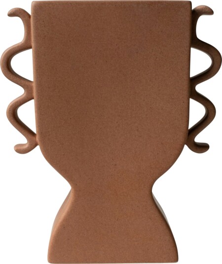 Dbkd Flat Vase Medium Terracotta Dbkd Flat Vase Medium Terracotta