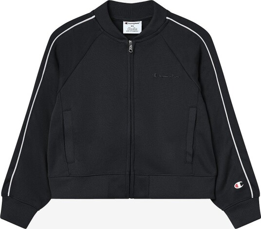 Champion Collegegenser Full Zip Sweatshirt Svart
