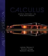 Calculus: Early Transcendentals, Metric Edition Av James (Mcmaster University And University Of Toronto) Stewart, Saleem (California State University