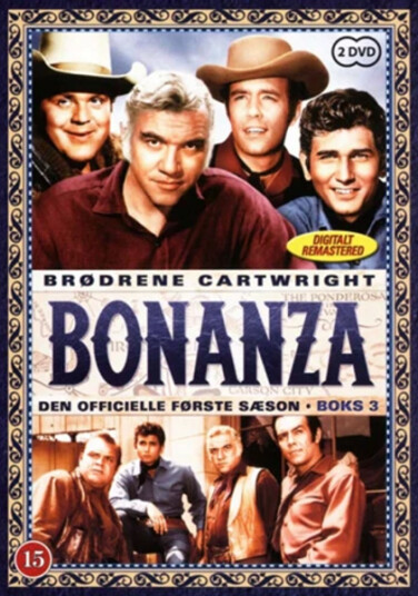 Bonanza Sesong 1 Del 3 DVD