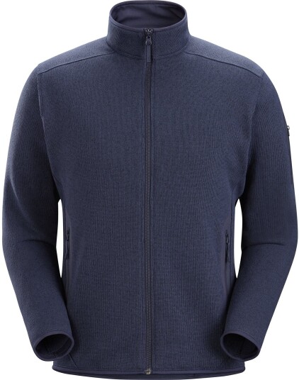 Arc'Teryx Covert Cardigan Herre Black Sapphire Heather M