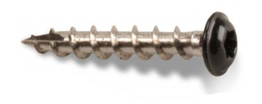Heco 9601661 Vindusplateskrue 4 x 19 mm, 50-pakning Hvit