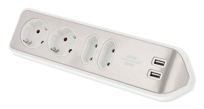 Brennenstuhl Estilo Socket Strip 4Way WH