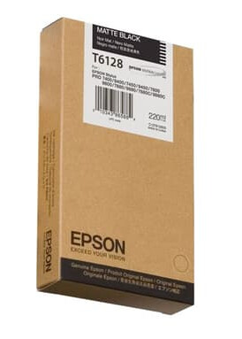 Epson Blekk Matt Svart T6128 220ml