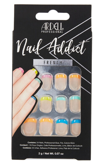 Ardell Nail Addict French Rainbow