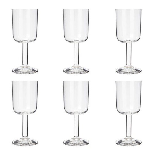 Stiernholm - Vera vinglass 29 cl 6 stk klar Stiernholm - Vera vinglass 29 cl 6 stk klar