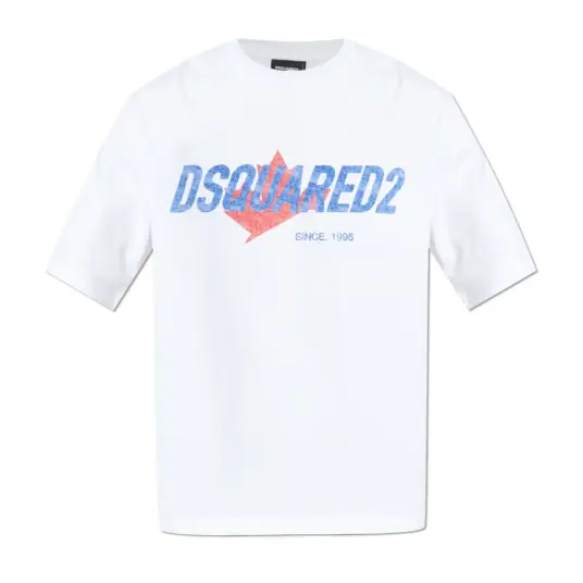 Dsquared2 Herre Topper Hvit XS,