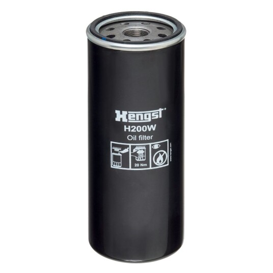 Oljefilter HENGST FILTER H200W Oljefilter HENGST FILTER H200W