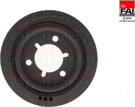 Remskive, veivaksel FAI AutoParts FVD1074