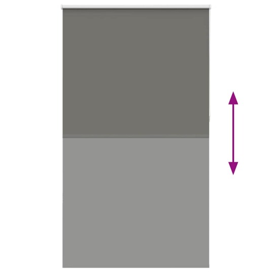 Rullegardin lystette 130x230 cm stoff bredde 126,6 cm polyester 8721158323002