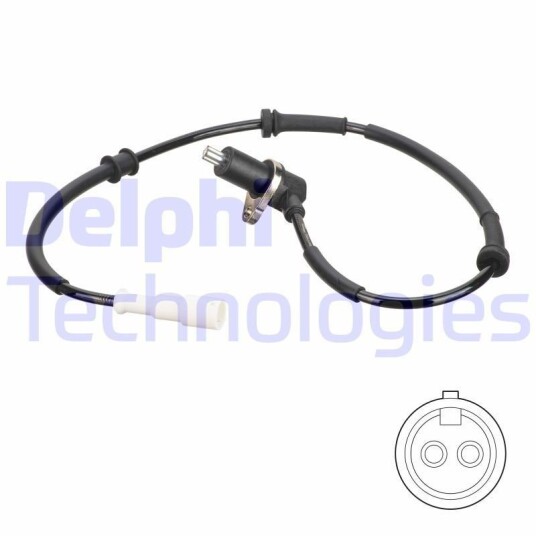 Sensor, ABS DELPHI SS20826