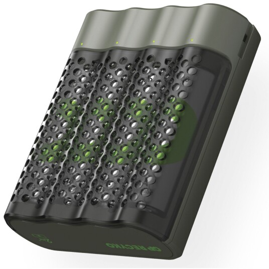 GP Batteries ReCyko M452 Batterilader + 4x AA Batterier 2600mAh (AA)