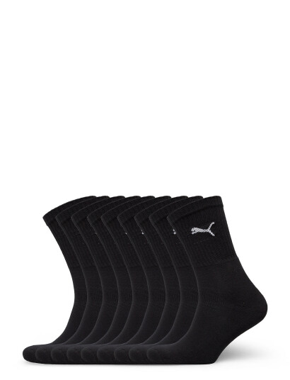 PUMA Puma Crew Sock 9P Ecom - Black - 43-46 PUMA Puma Crew Sock 9P Ecom - Black - 43-46