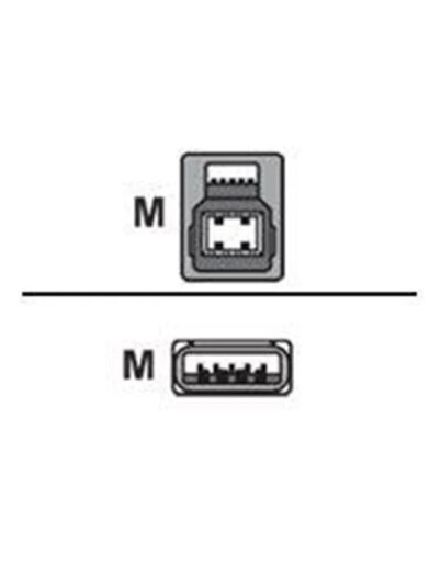 Unitek USB A to USB B 2m C14095BK 2M