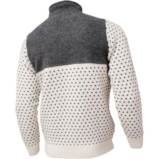 Ivanhoe Sverre Half Zip Off White Ivanhoe Sverre Half Zip Off White