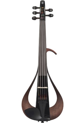 Yamaha Yev-105 Electric Violin, 4/4 5-String Violin, Svart Finish