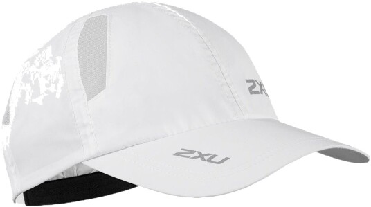 2xu Run Cap White/White OS 2xu Run Cap White/White OS