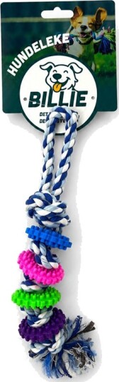 Billie Hundeleke Ringer På Tau 30 cm Assortert 145943